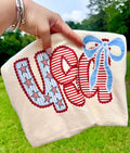 USA COQUETTE STRIPES TEE